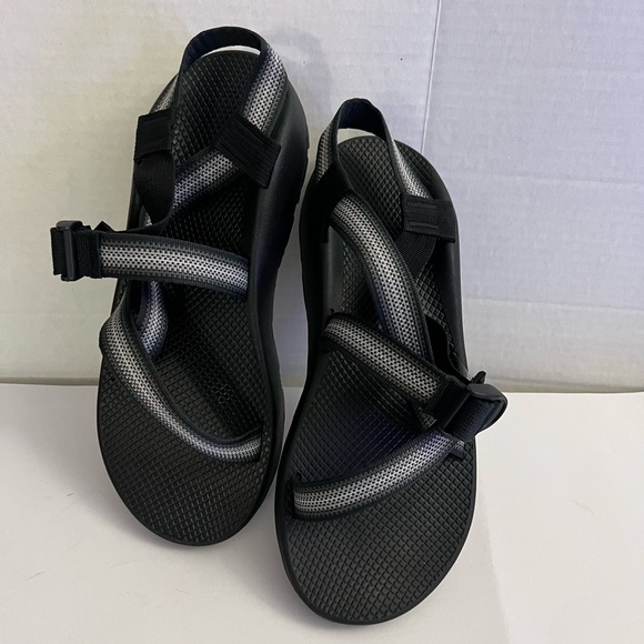 Chaco Men's Gray and Black Sandals - Picture 4 of 6